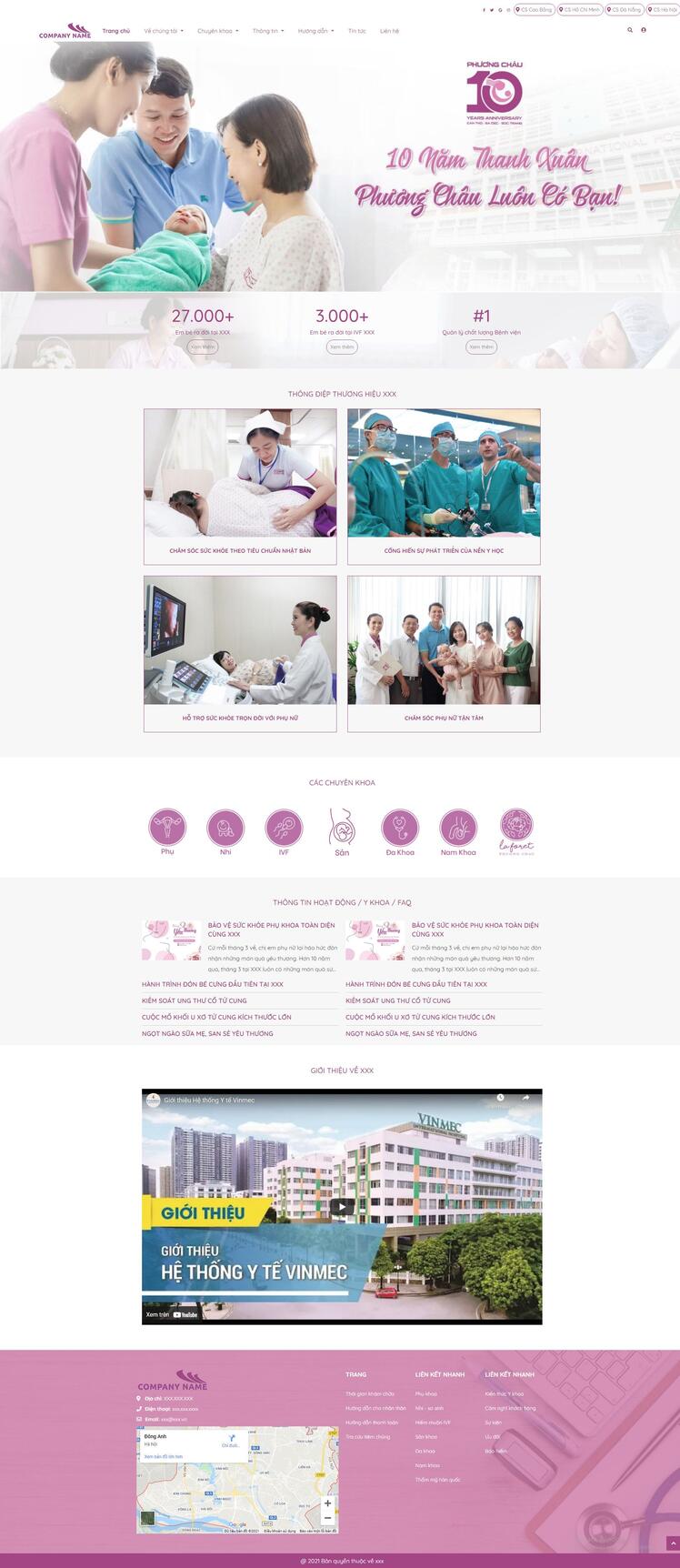 Thiết kế website bệnh viện 50