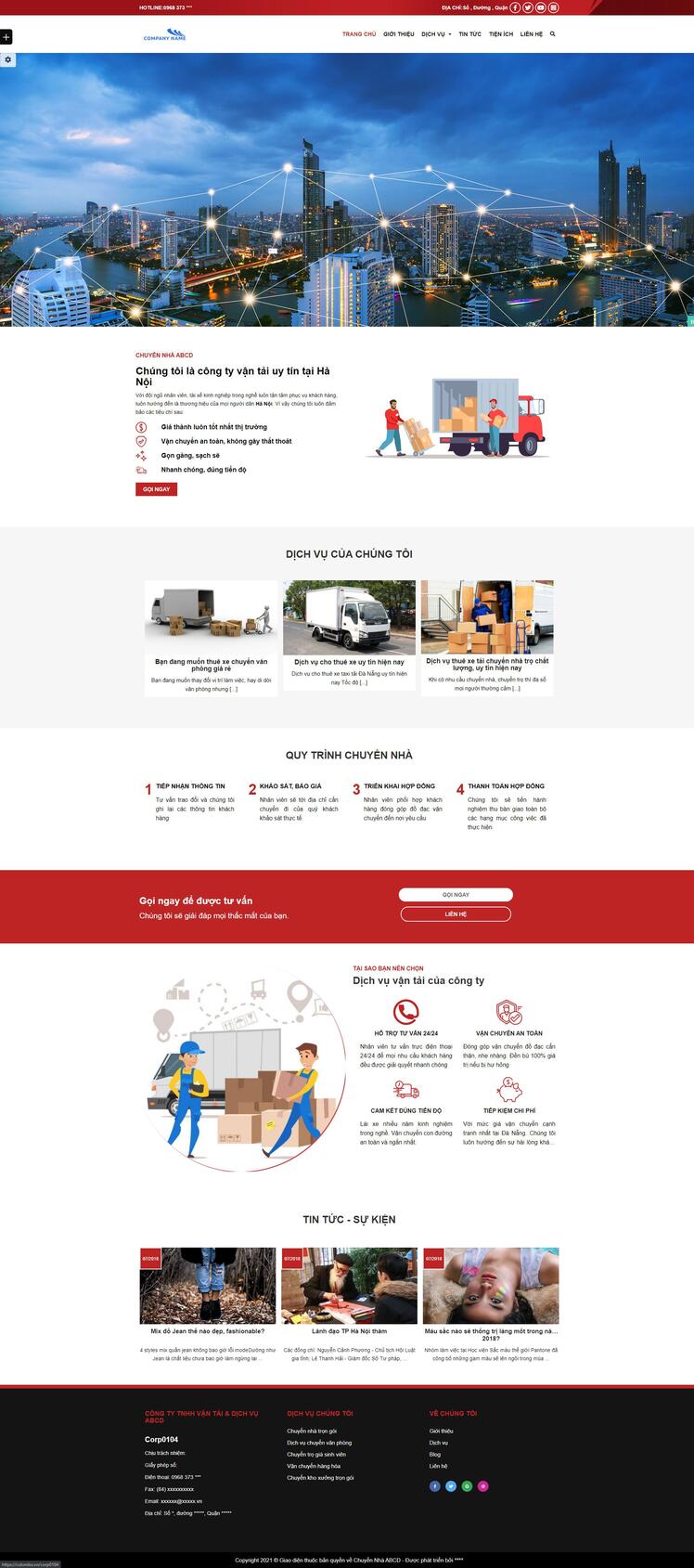 Thiết kế website giới thiệu doanh nghiệp 15